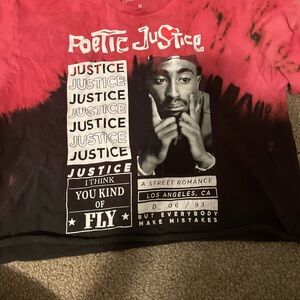 Chemistry Red Short Sleeve Tee Soft Cotton Casual